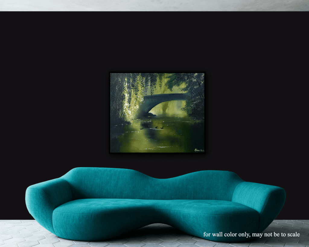Capturing Reflections on Quiet Lake | Step by Step Acrylic Landscape #artforbeginners