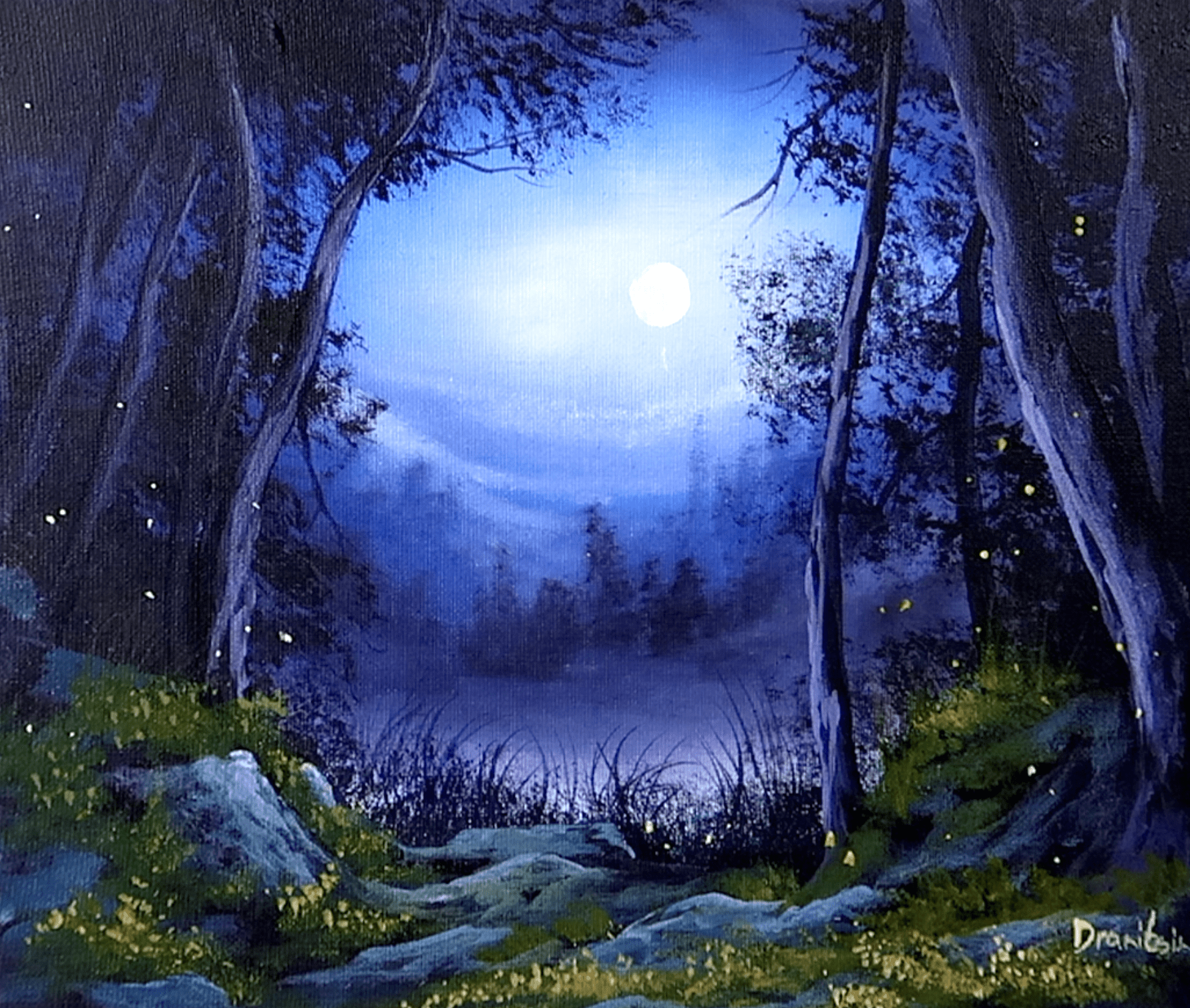 Moonlit Forest - Image 2