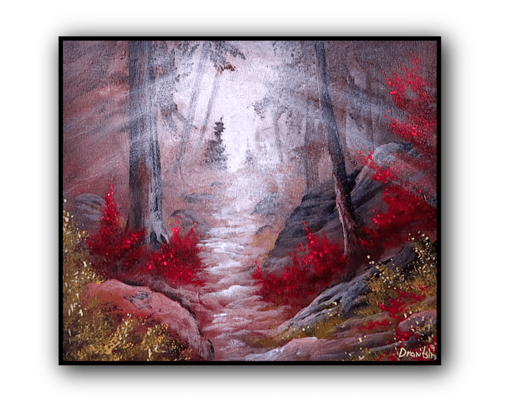bright glow forest path 1