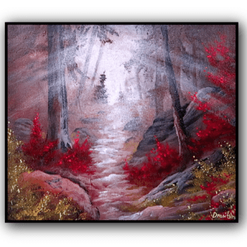 bright glow forest path 1