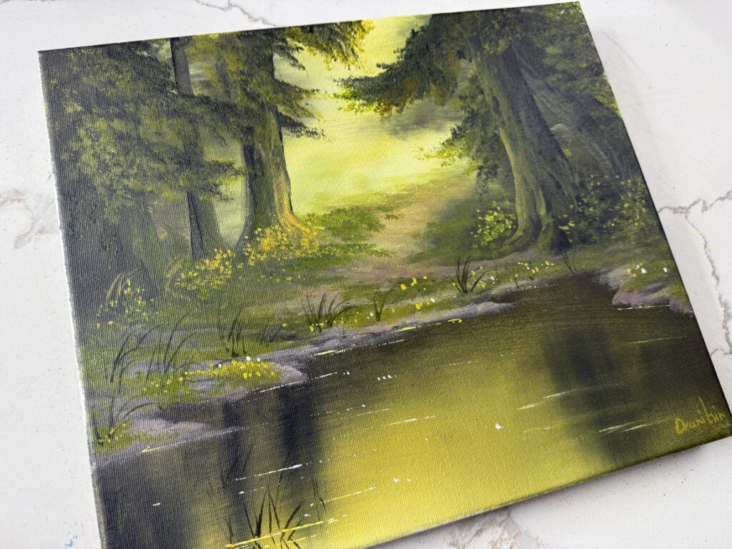 deep forest reflections