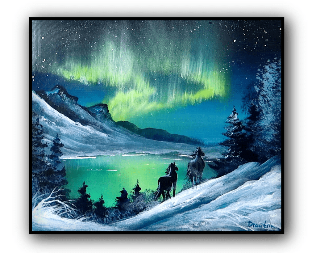 northern lights horses
