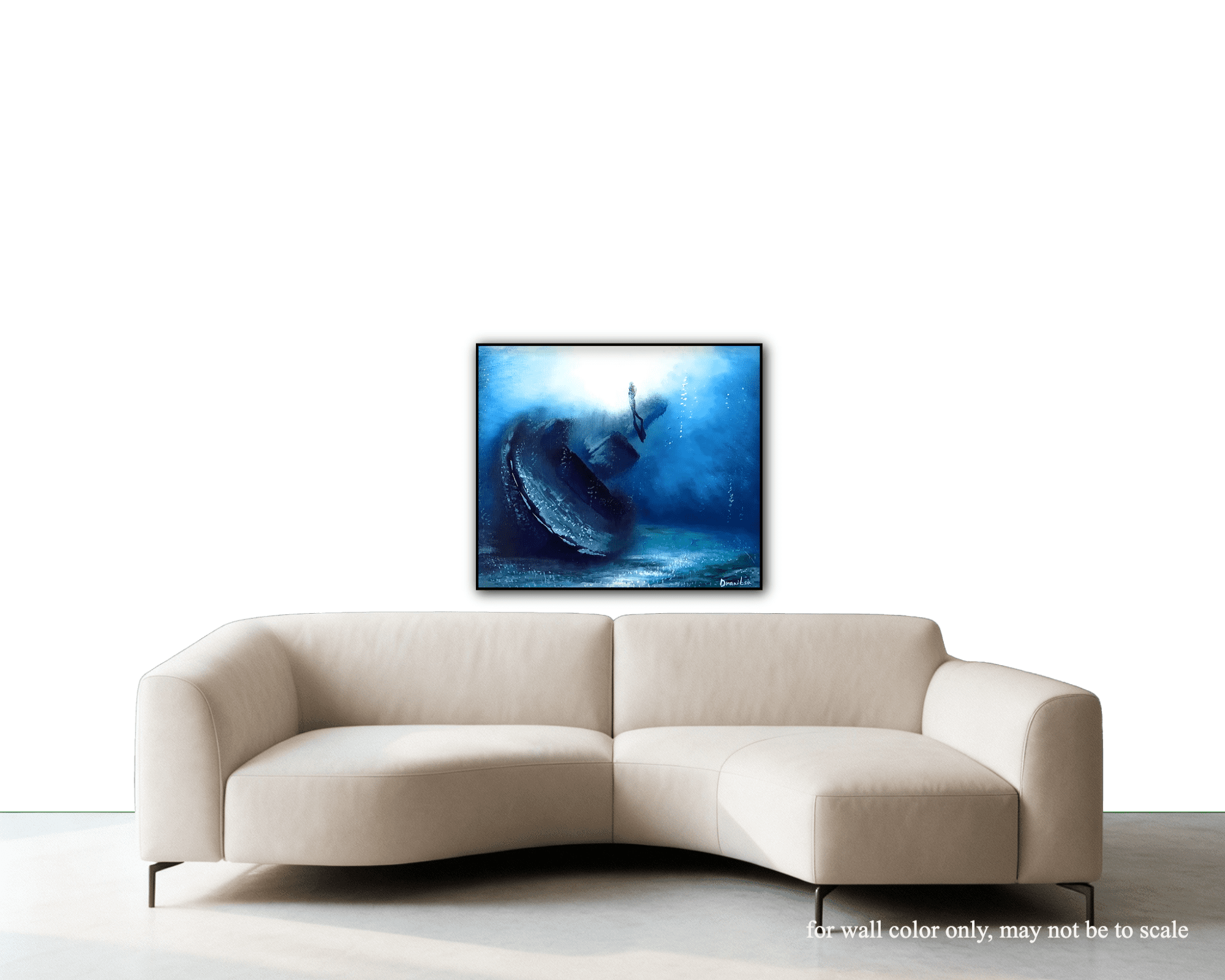 Diver and Underwater Shipwreck - Image 2