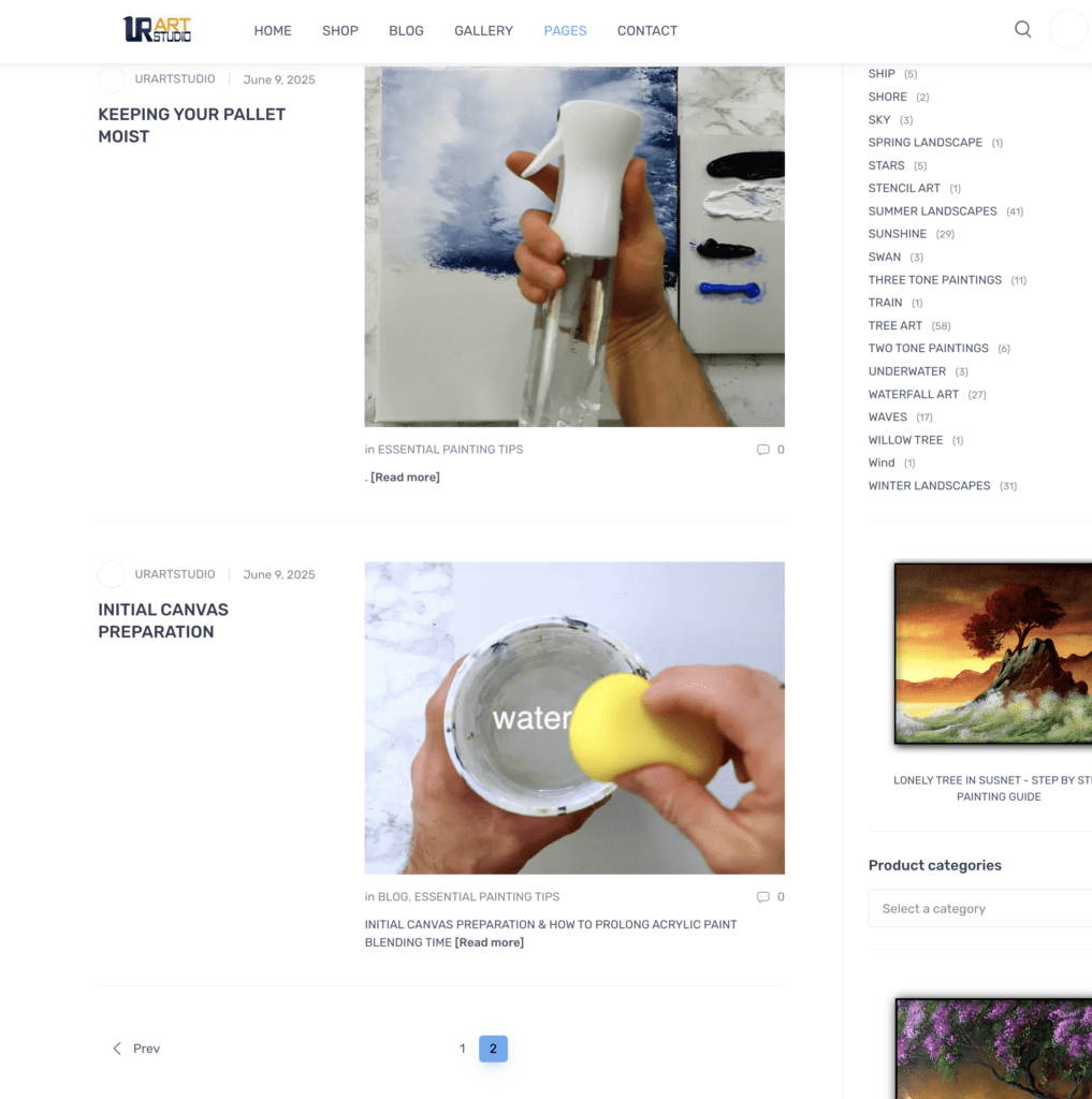Discover Your Painting Potential: Free Painting Resources on UrArtStudio
