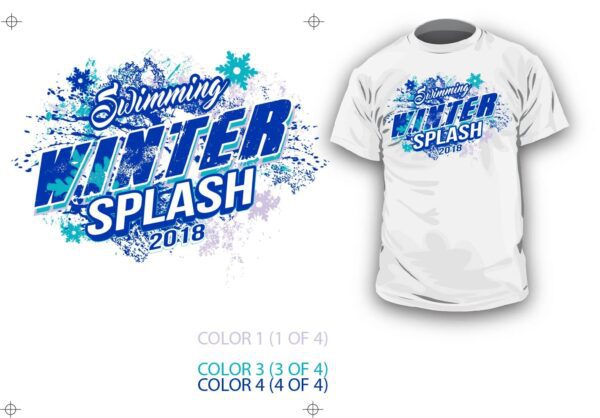 DOWNLOAD VECTOR 2018 WINTER SPLASH SWIMMING LOGO LAYERED