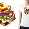 SOCCER MADNESS INVITATIONAL 2023 COLOR SEPARATED LOGO DESIGN FOR PRINT